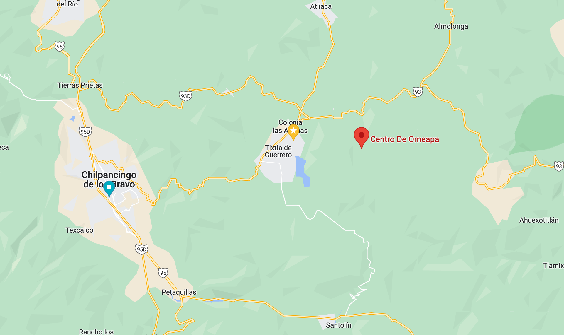 Chilpancingo maps
